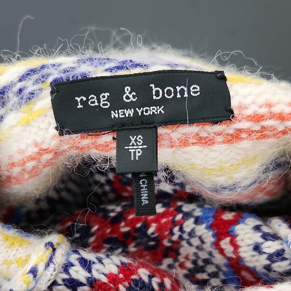 Rag & Bone Hollis Fair Isle Turtleneck - Picture 12 of 14